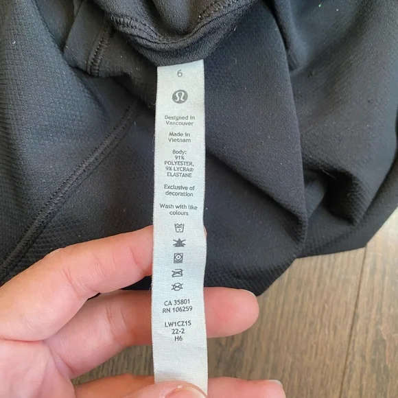lululemon running and training tank top size 6 - Picture 7 of 7